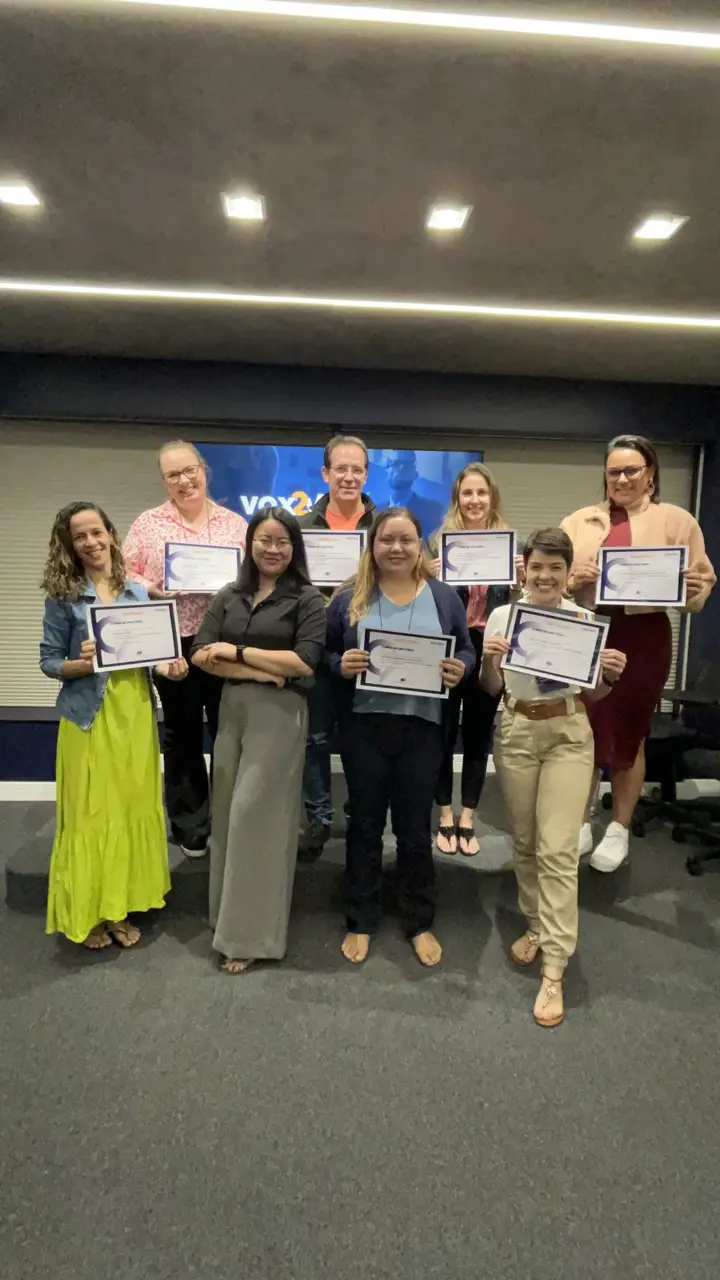 Turma com certificados